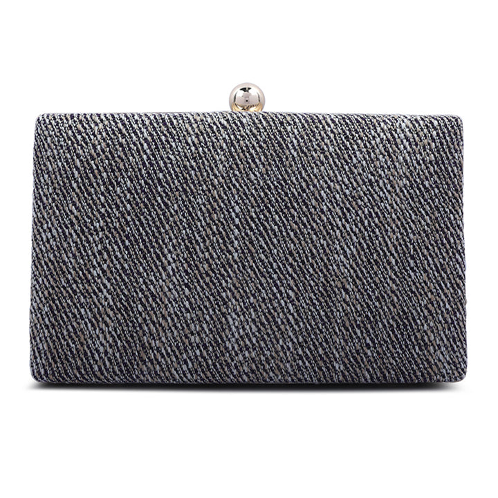 creative weave clutch bag#color_grey