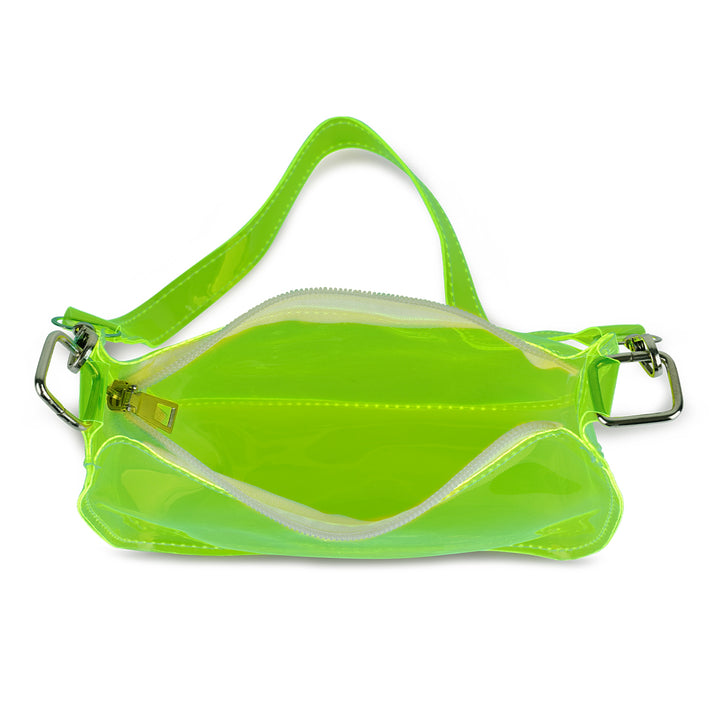 jelly baguette bag#color_green