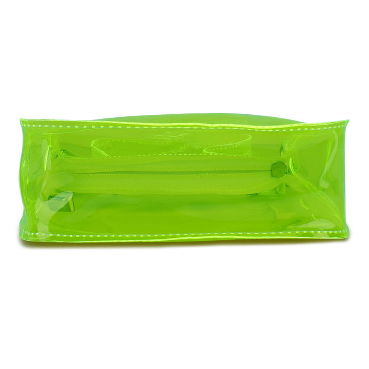 jelly baguette bag#color_green