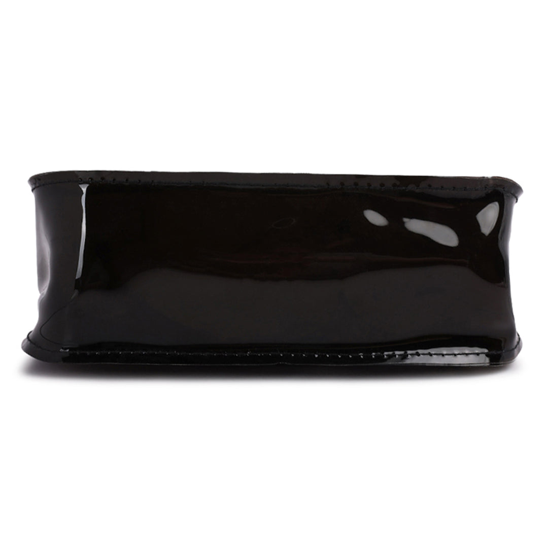 jelly baguette bag#color_black
