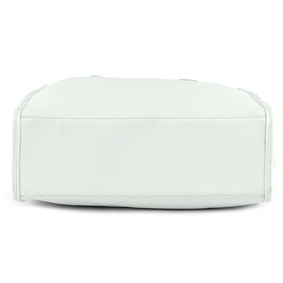 chevron pattern tote bag#color_white