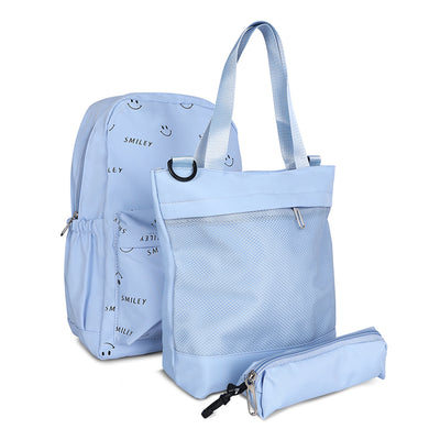 smiliye casual backpack for women#color_blue
