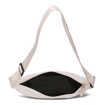 nylon mini shoulder bag#color_white