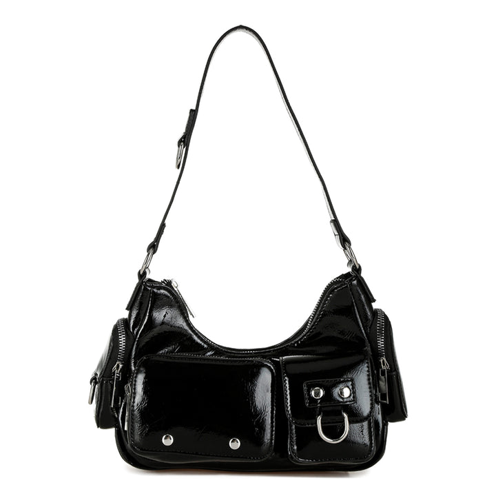 Multi-Pouch Pocket Shoulder Bag