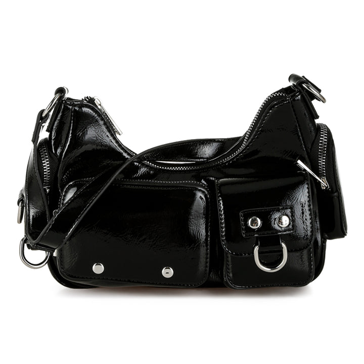 Multi-Pouch Pocket Shoulder Bag