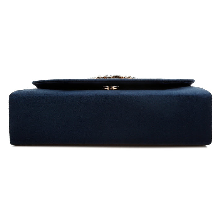 mini top handle brooch bag#color_navy