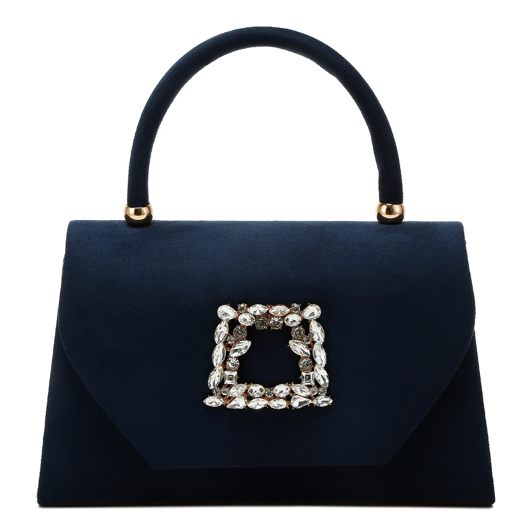 mini top handle brooch bag#color_navy