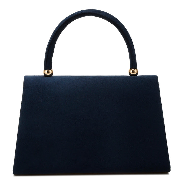 mini top handle brooch bag#color_navy