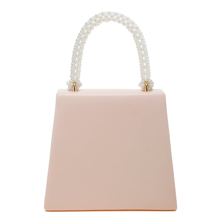 pearl top-handle diamante brooch bag#color_pink