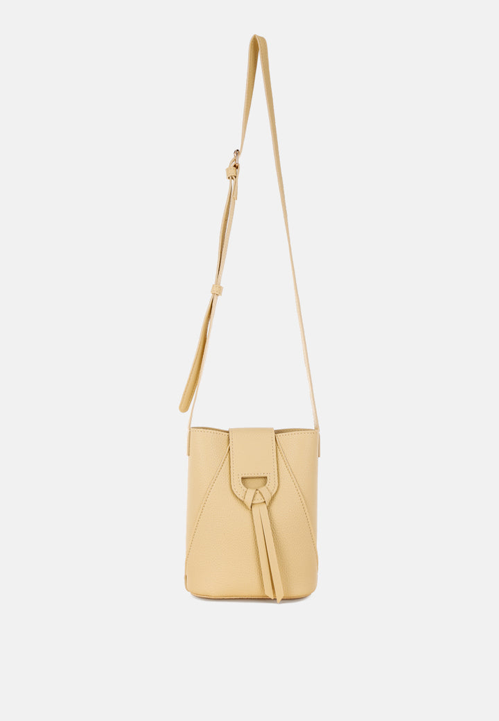 Flap Closure Sling Bag