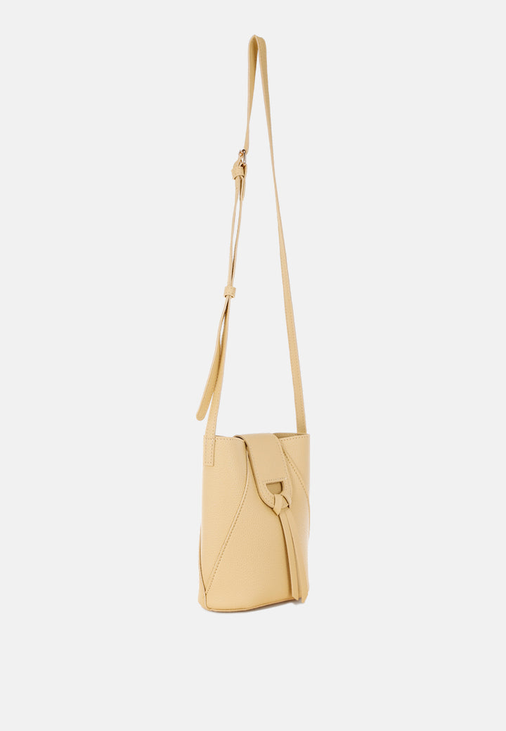 Flap Closure Sling Bag