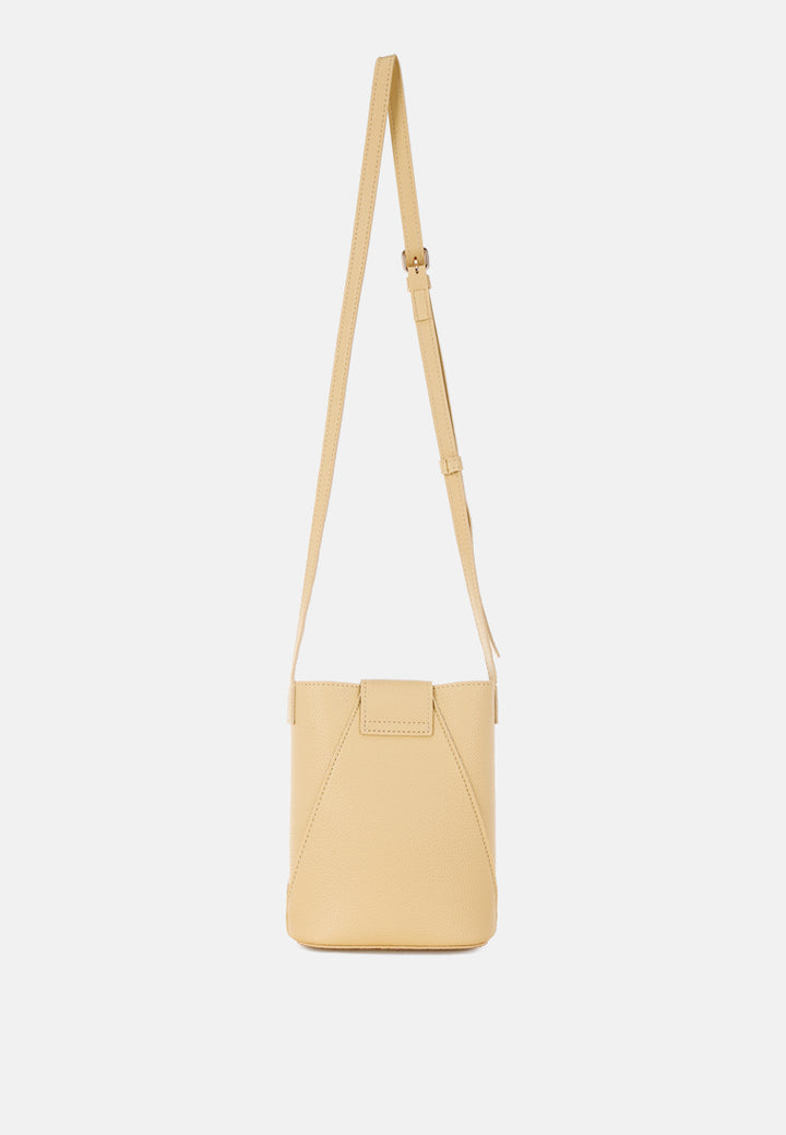 Flap Closure Sling Bag