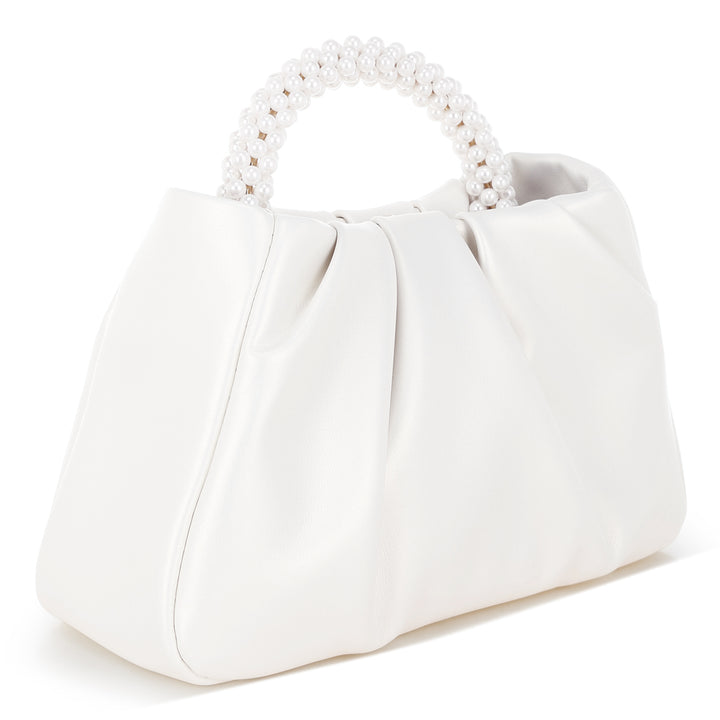pearl strap crossbody bag#color_white