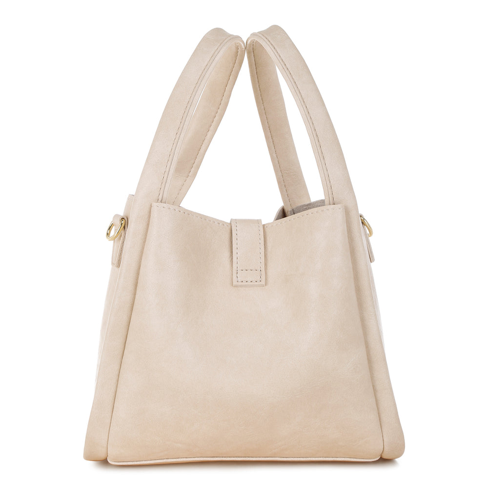 handbag with matching pouch#color_beige

