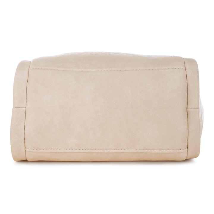 handbag with matching pouch#color_beige
