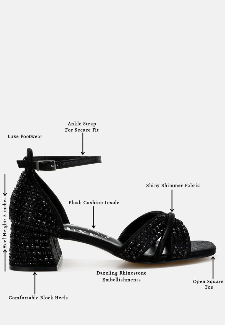 low block heel rhinestone sandals#colour_black