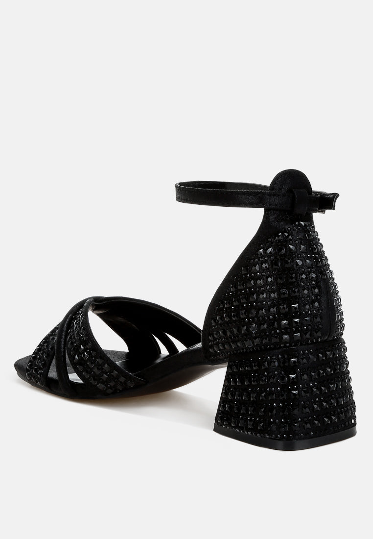 low block heel rhinestone sandals#colour_black