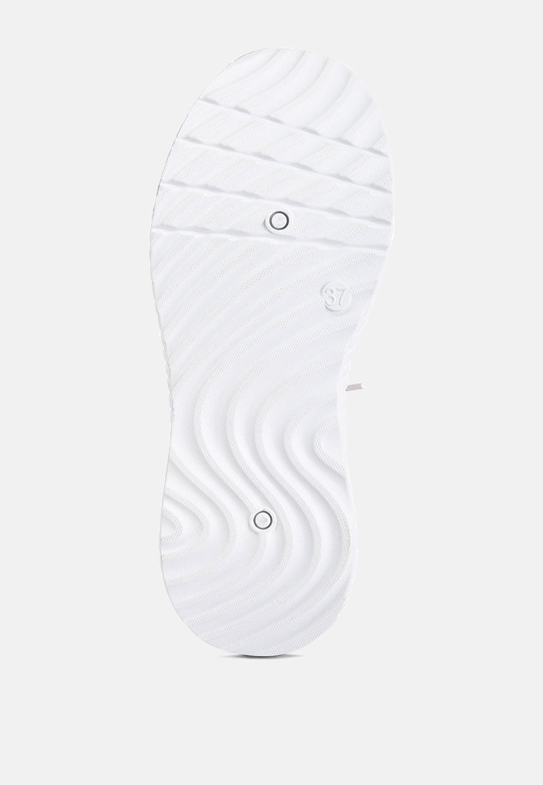 knitted chunky sneakers#color_beige