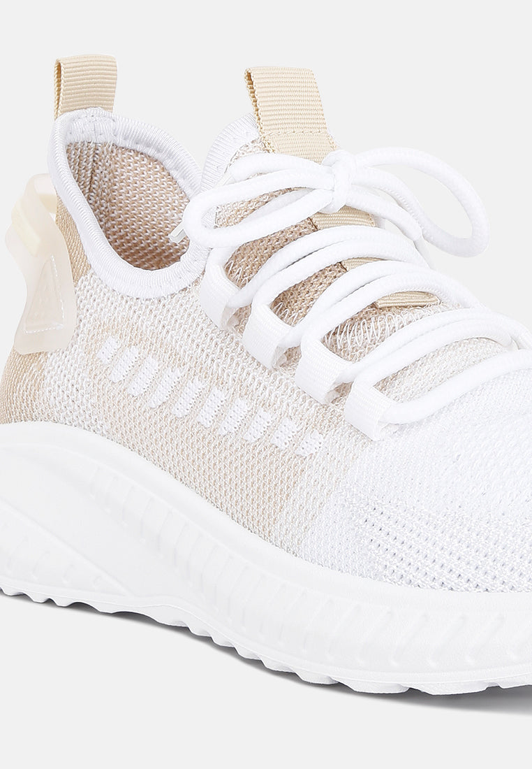 knitted chunky sneakers#color_beige