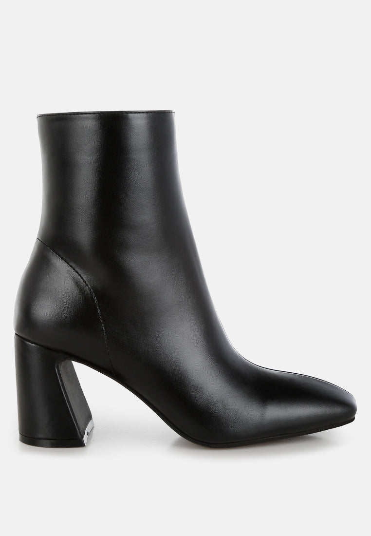 women square toe ankle boots#color_black