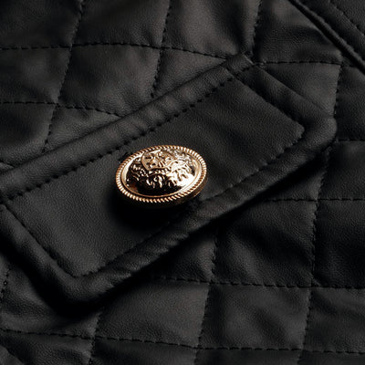 quilted jacket#color_black