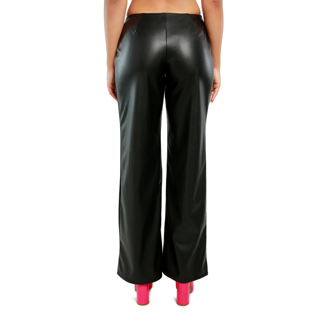 flared trousers#color_black