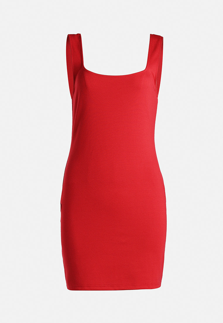 slim fit mini dress by ruw#color_burgundy