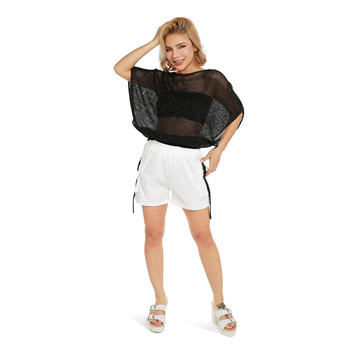 knitted sheer top#color_black