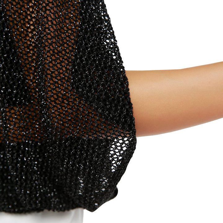 knitted sheer top#color_black