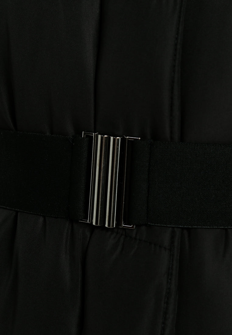 Women Faux Fur Hooded Jacket