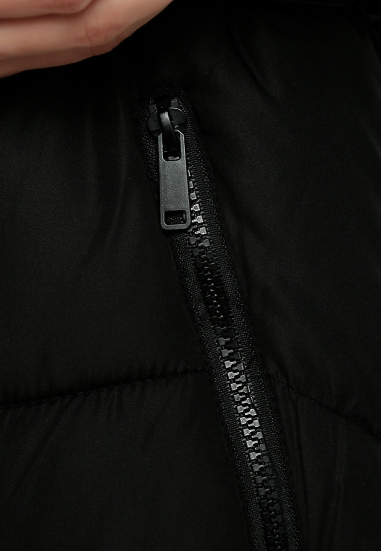 Women Faux Fur Hooded Jacket