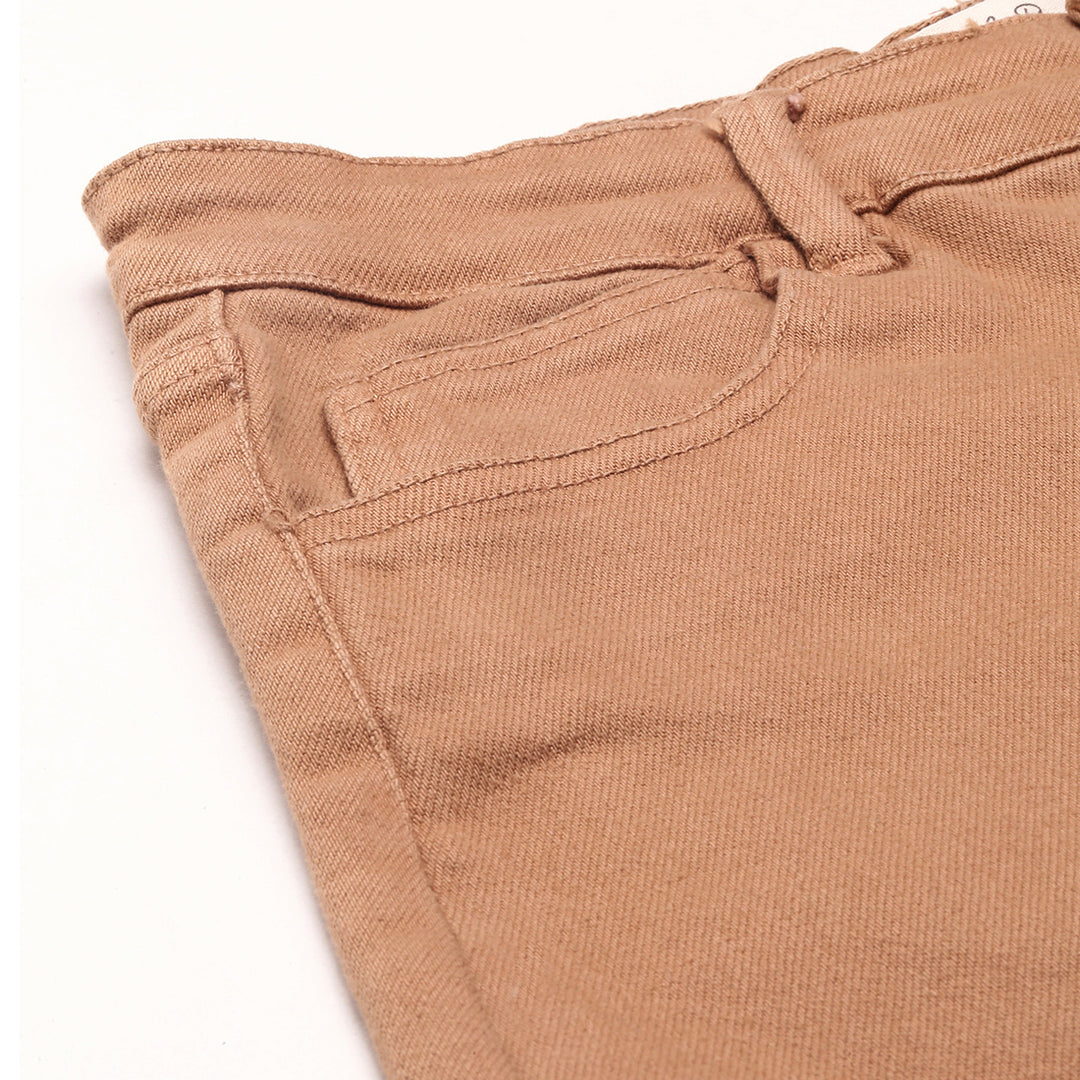 Camel High Waist Shorts