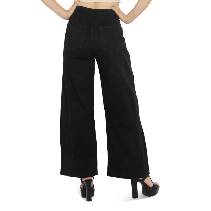 flared pants for women#color_black