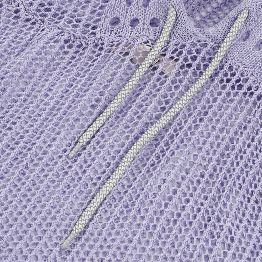 knitted hoodie#color_purple