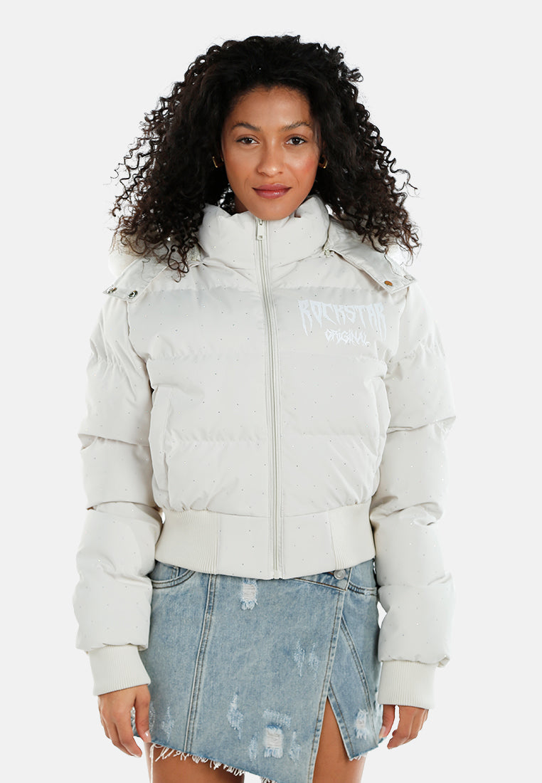 women high-neck cropped faux fur jacket#color_off-white