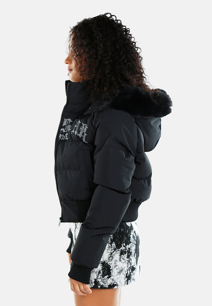 Women Fitted Quilted Jacket