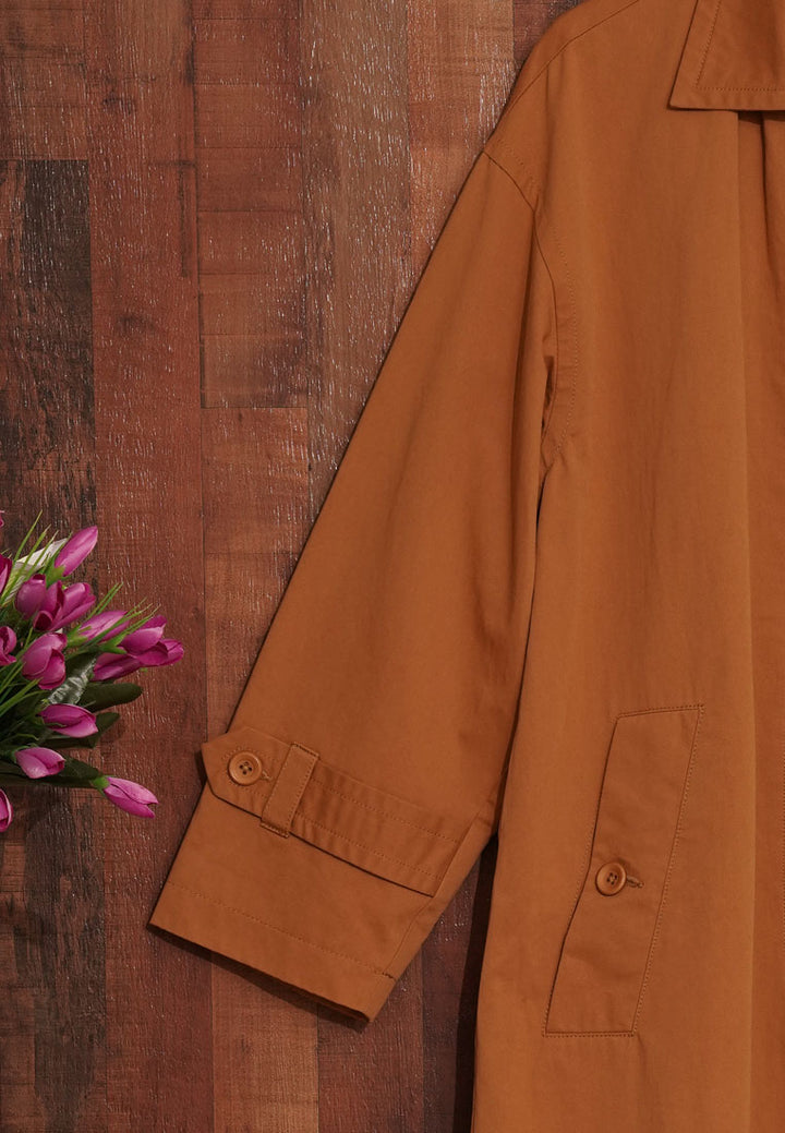 Women Women's Longline Trench Coat