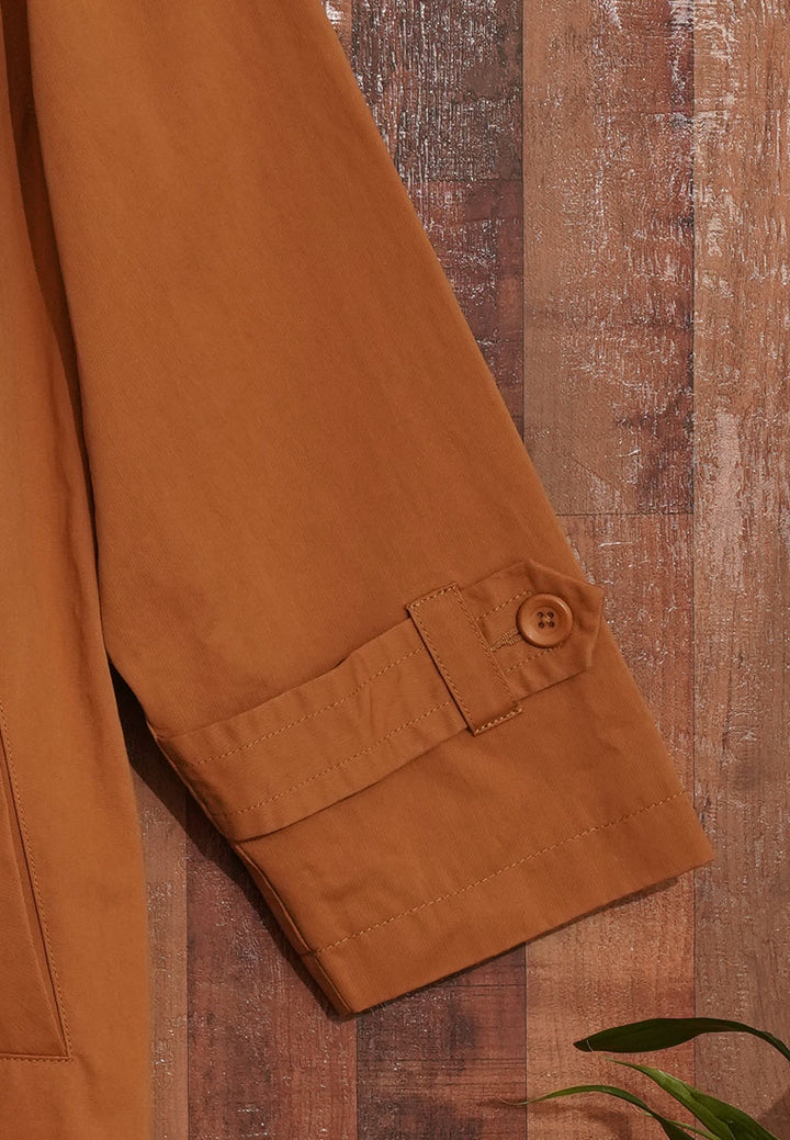 Women Women's Longline Trench Coat