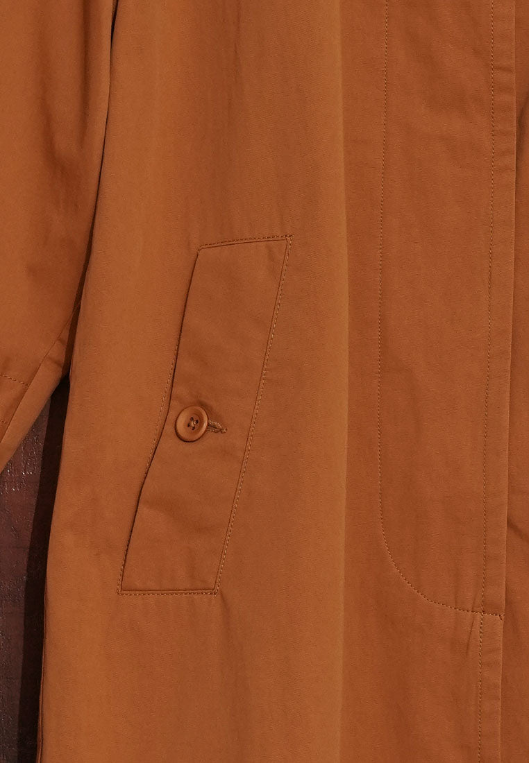 Women Women's Longline Trench Coat