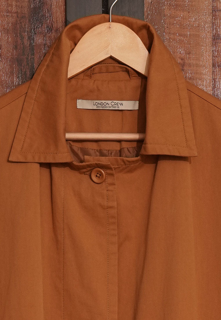 Women Women's Longline Trench Coat