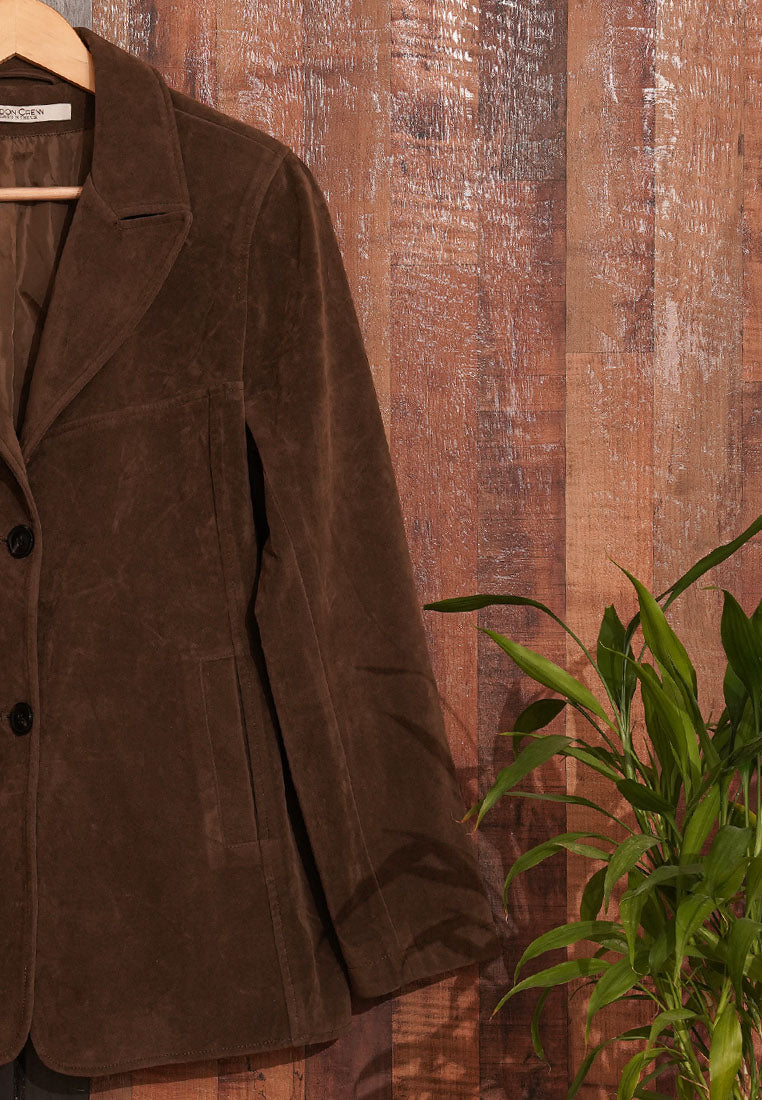 Women Classic Blazer Silhouette Jacket