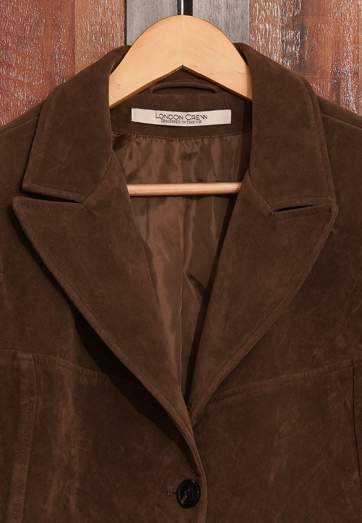 Women Classic Blazer Silhouette Jacket