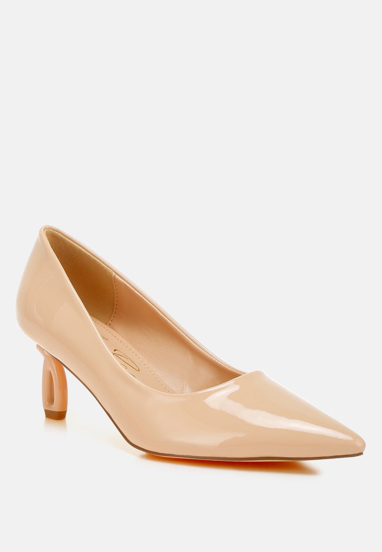 pointed toe fantasy heel pumps
#color_beige