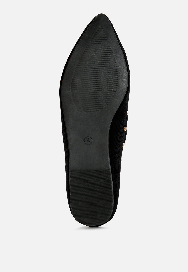 women casual walking metallic loafers#color_black