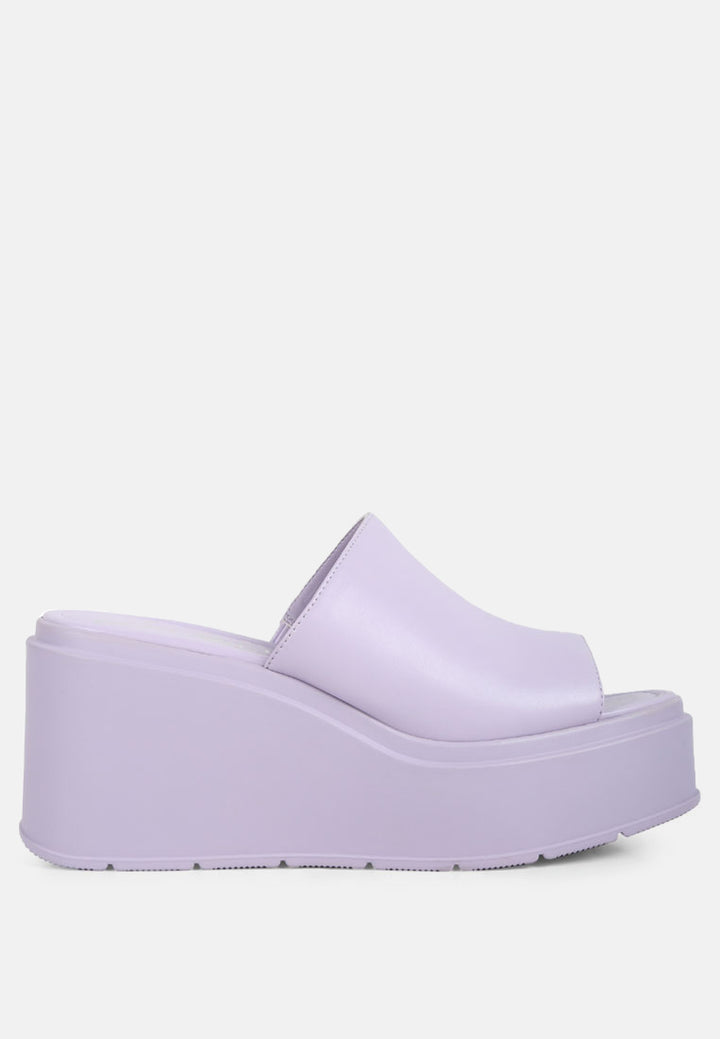 women chunky slip on platforms#color_lilac