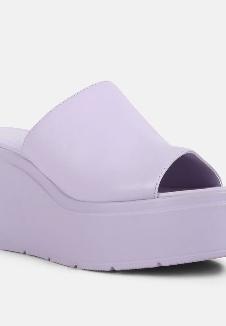 women chunky slip on platforms#color_lilac