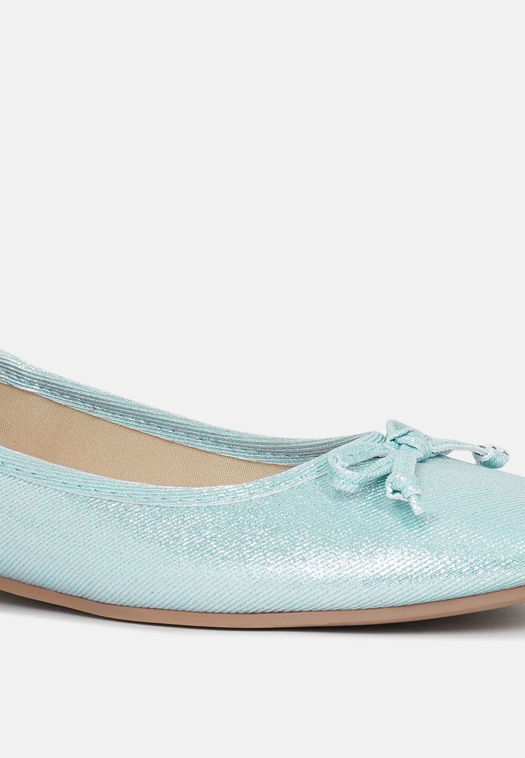women glitter faux leather ballerinas#color_baby-blue