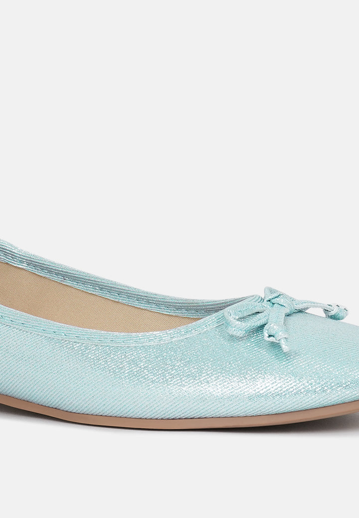 women glitter faux leather ballerinas#color_baby-blue