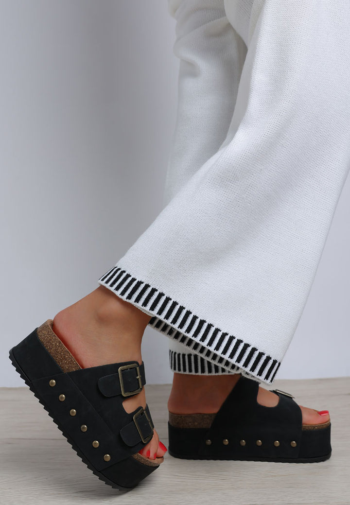 impala studded faux leather slip ons#color_black