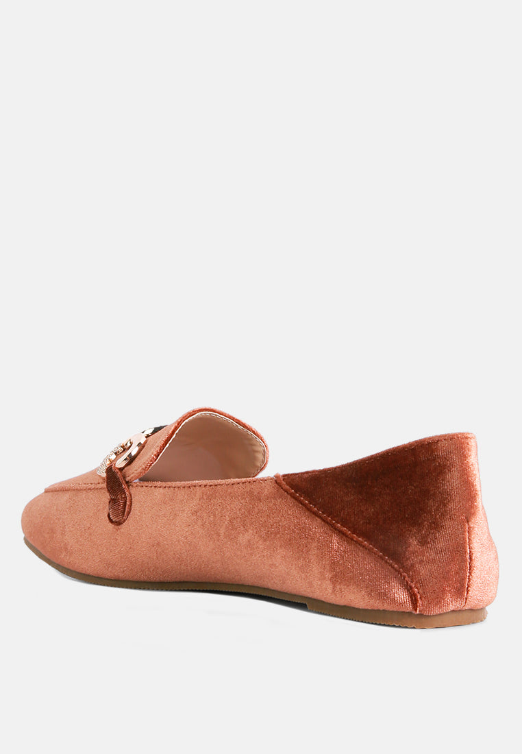 wibele croc textured metal show detail loafers by ruw#color_brown